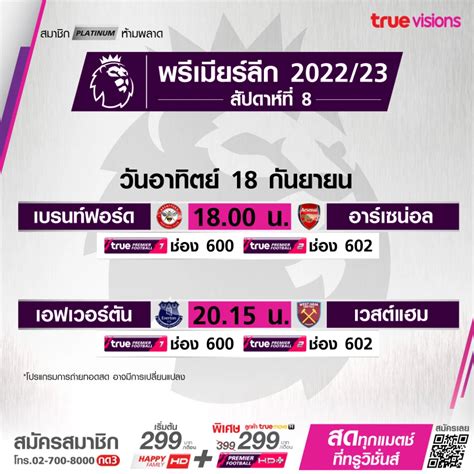 ดูบอลสด วันนี้ พรีเมียร์ลีก โปรแกรม ผลบอล ตารางคะแนน อัพเดทที่นี่