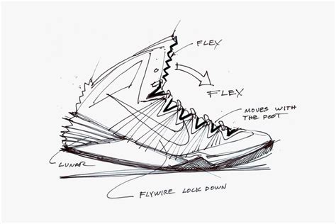 Nike Sneakers Drawing at GetDrawings | Free download