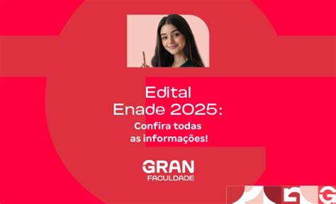 Edital Do Enade 2025