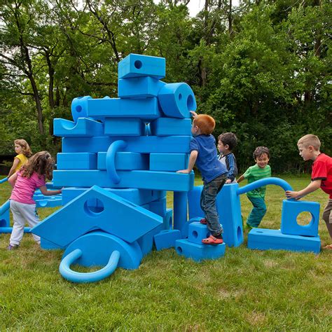 Giant Foam Blocks Set 105 Pieces Imagination Playground