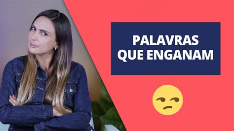 Palavras Que Enganam Youtube