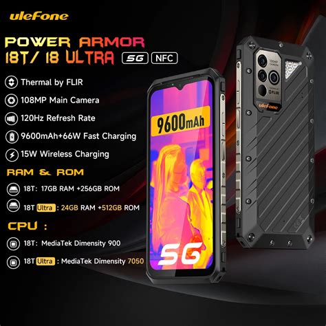 Ulefone Power Armor 18 Ultra A Rugged Smartphone For All Environments