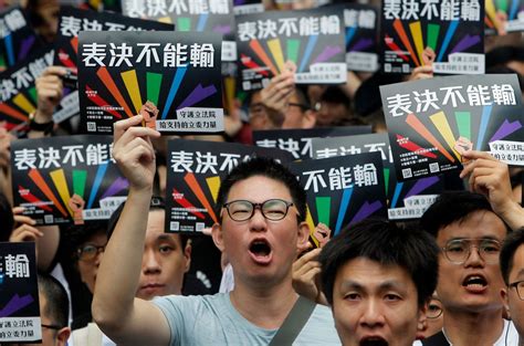 Taiwan Approves Same Sex Marriage In First For Asia