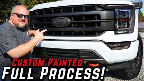 How To Custom Paint Your Ford F Emblems In Depth Process With