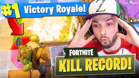 New Kill Record In Fortnite Battle Royale Youtube