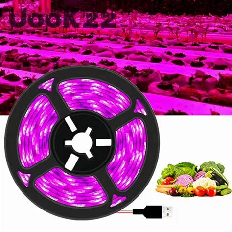 Uookzz Dc V Usb O Wietlenie Led Do Uprawy Pe Ne Spektrum M Wiec Ca