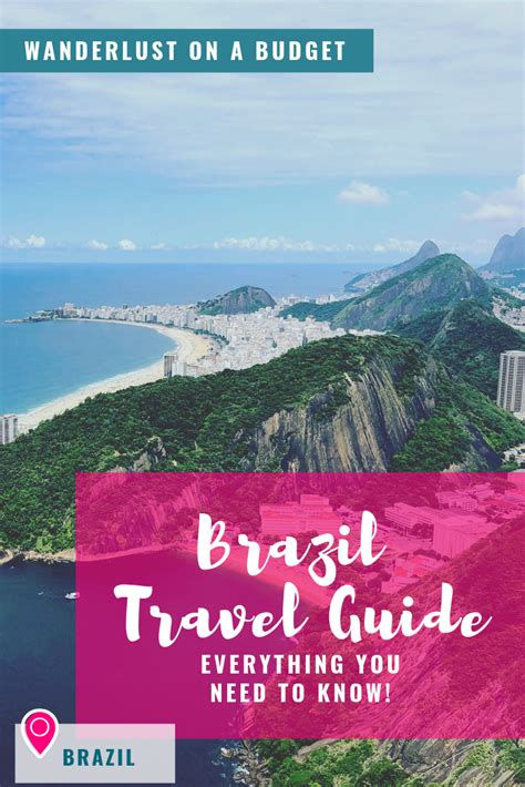 Brazil Travel Guide All You Need To Know Travel Travel Guide South