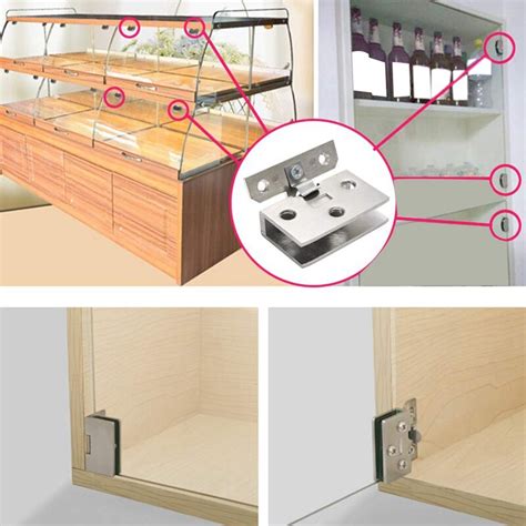 Stck Edelstahl Glas T Ren Scharnier Glas Klemm Scharnier Passen F R