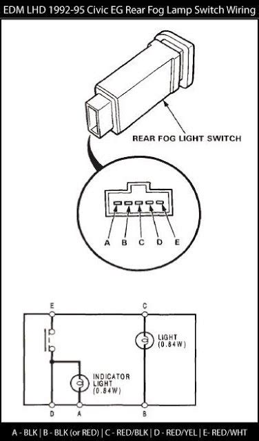 Honda Civic How To Install Rear Fog Lamp Honda Tech