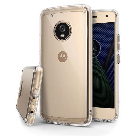 Funda Motorola Moto G Plus Rearth Ringke Fusion Transparente