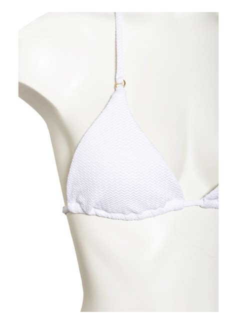 Seafolly Triangel Bikini Top Sea Dive In Weiss