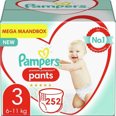 Pampers Premium Protection Pants Maat 3 Mega Maandbox 252