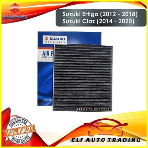 Charcoal Cabin Filter For Suzuki Ertiga 2012 2018 Suzuki Ciaz