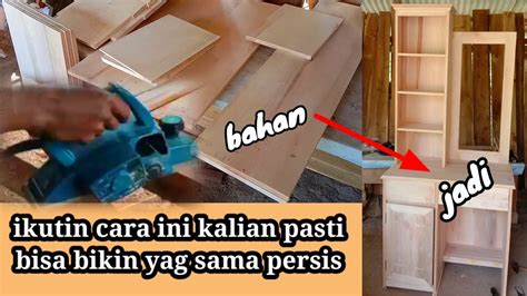 Cara Singkat Membuat Meja Rias Minimalis Dari Awal Sampai Jadi