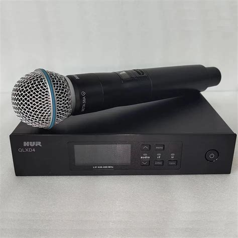 Беспроводной микрофон QLXD4 QLXD24 BETA58A QLXD2 QLX-24D | AliExpress