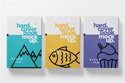 Dust Cover & Hardcover Book Mockups – MasterBundles