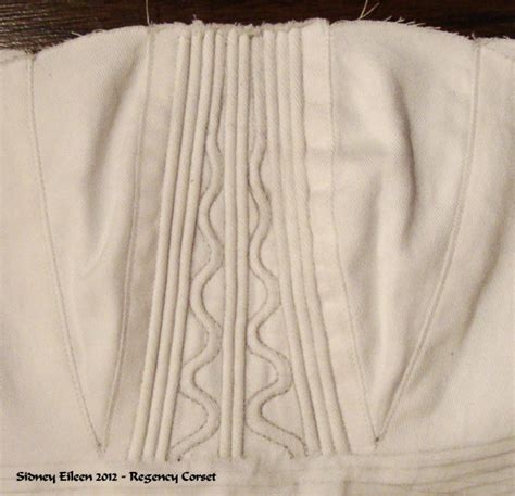 How To Make A Corded Regency Corset Page Of By Sidney Eileen