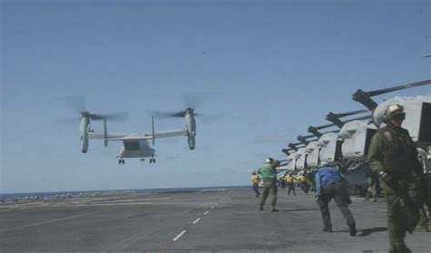 Trei Puscasi Marini Ai Sua Au Murit Dupa Prabusirea Unui Avion Osprey