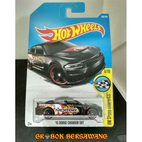 Hot Wheels Dodge Charger SRT Black Shopee Malaysia