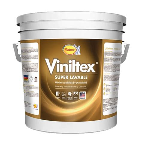 Pintura Acr Lica Para Interior Y Exterior De L Tex Mate Blanco Viniltex