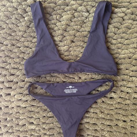 Toast Black Bikini Size Xs Its True Black The Depop