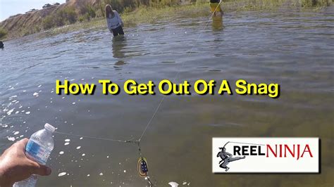 How To Get Out Of A Snag Fishing Trick YouTube