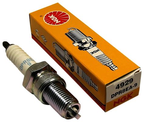 Свеча зажигания NGK 4929 DPR8EA-9 1 шт. — купить в интернет-магазине по ...