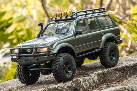 Fms Fcx18 Toyota Lc80 Grey 1 18 Scale 4wd Crawler Rtr [fms11831rtrgy] Motion Rc