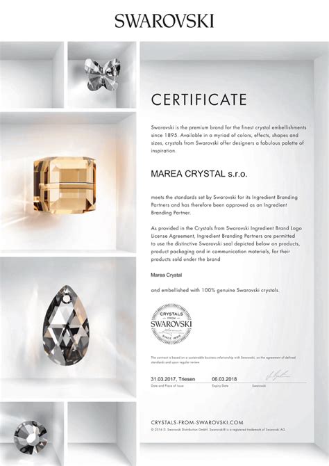 How To Get Swarovski Certificate Online My