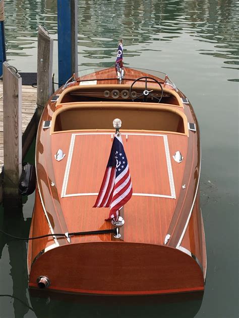 17 Feet 1940 Chris Craft Barrelback 42586 Antique Boat America