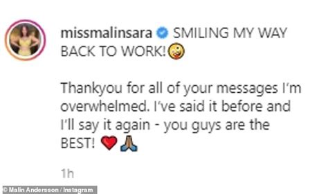 Malin Andersson Shares Red Lingerie Photos As Abusive Ex Is Jailed Daily Mail Online