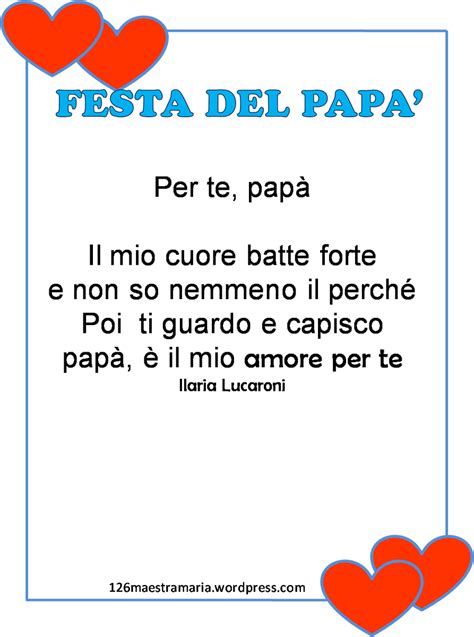 Poesie E Filastrocche Festa Del Papa Scuola Primaria