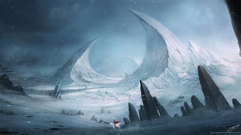 Fantasy Winter Landscape Wallpapers Wallpaper Cave