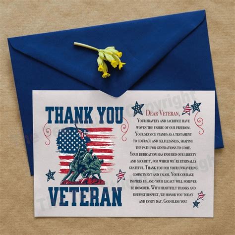 Veterans Day Cards Etsy