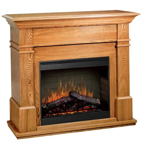 Oak Electric Fireplace Mantel | Home Design Ideas