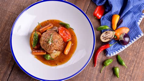 Albóndigas con verduras de la huerta Sergio Fernández Receta