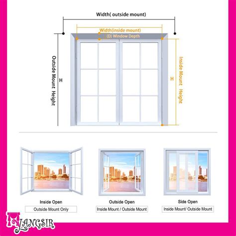Ukuran Saiz Tingkap Nako 2 Panel Saizukuran