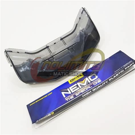 Jual Mika Kaca Stoplamp Lampu Rem Belakang NEMO Smoke Honda ADV 150 160