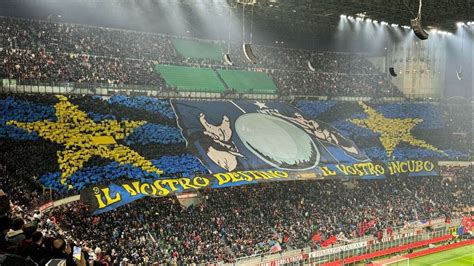 Inter Milan Seriea 22 04 2024 Coreografia Pyro Ultraslazio