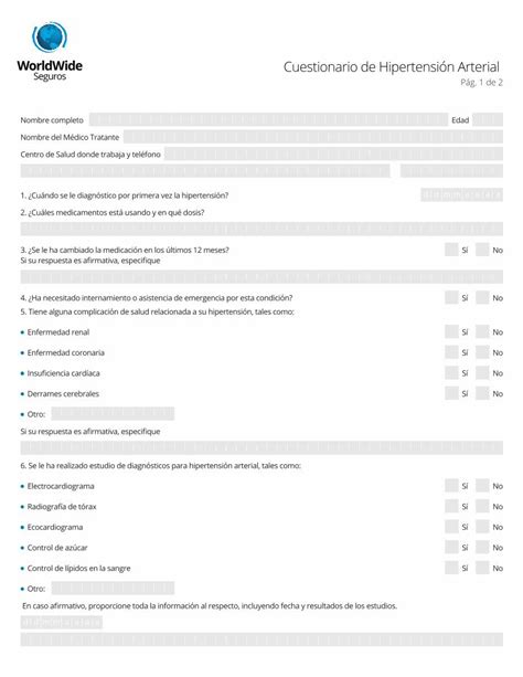 Pdf Cuestionario De Hipertension Arterial Wws Worldwidegroup Info