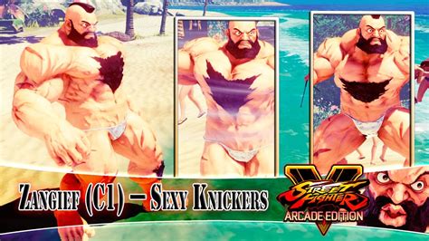 STREET FIGHTER V MODS ZANGIEF SEXY KNICKERS PC ONLY YouTube