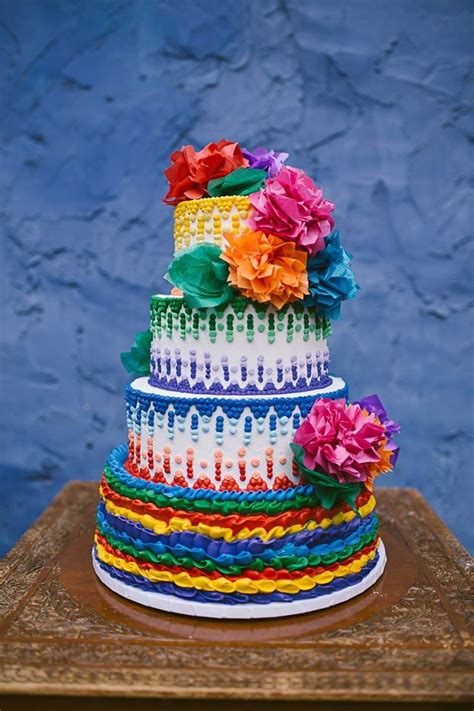 Ideias Para Festa Mexicana Venha Conferir Themed Wedding Cakes