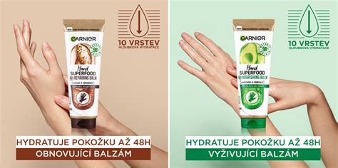 Přihláška k testování Garnier Hand Superfood krém na ruce ALL2TEST