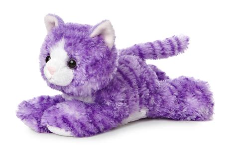 Molly Purple Tabby Mini Flopsie - 8" – Plushie