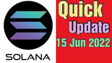 Solana Price Prediction 15 Jun 2022 Crypto Shakeel Solana Sol Today