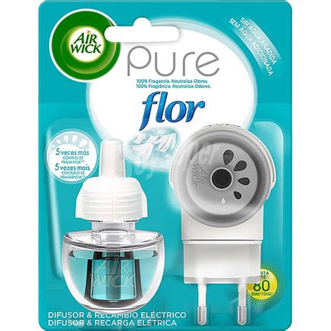 Air Wick Ambientador eléctrico Flor Frescor de ropa limpia aparato