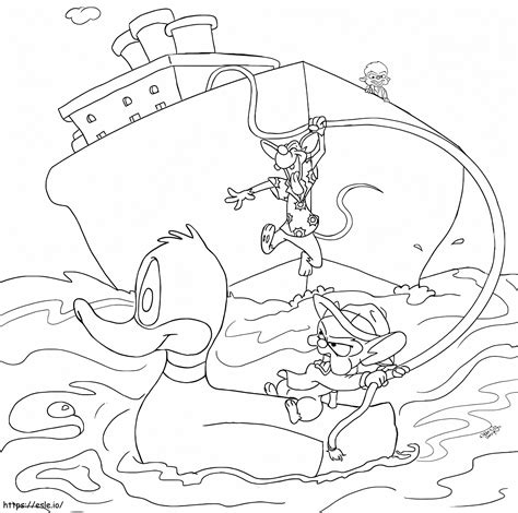 Pinky And The Brain 4 coloring page
