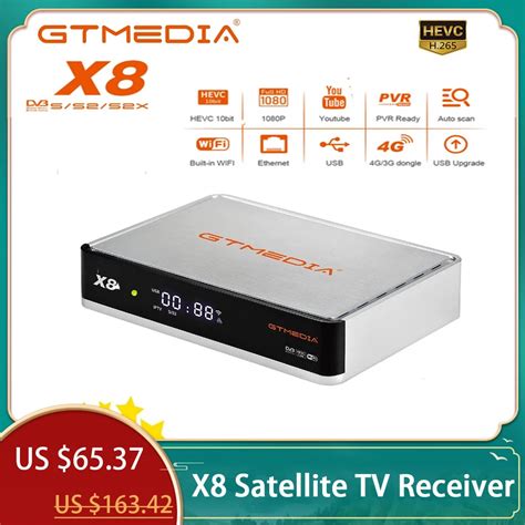 Gtmedia X Gtmedia Satellite Tv Receiver Dvb S S S X Built In G