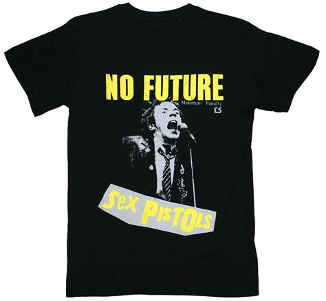 Sex Pistols No Future Tee Black T Lury