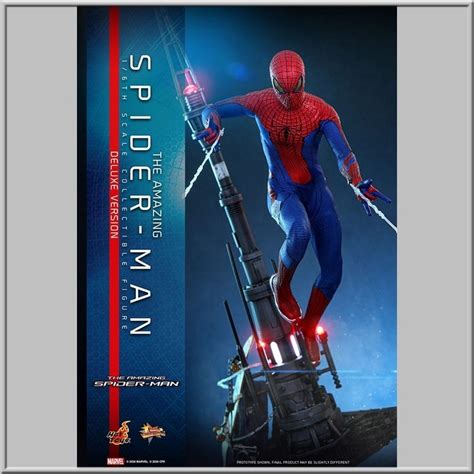 Figurine Hot Toys Spider Man Deluxe Version The Amazing Spider Man Figurines Mania